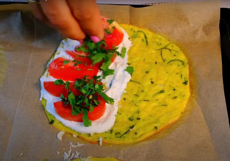 Кабачкові коржики з сиром