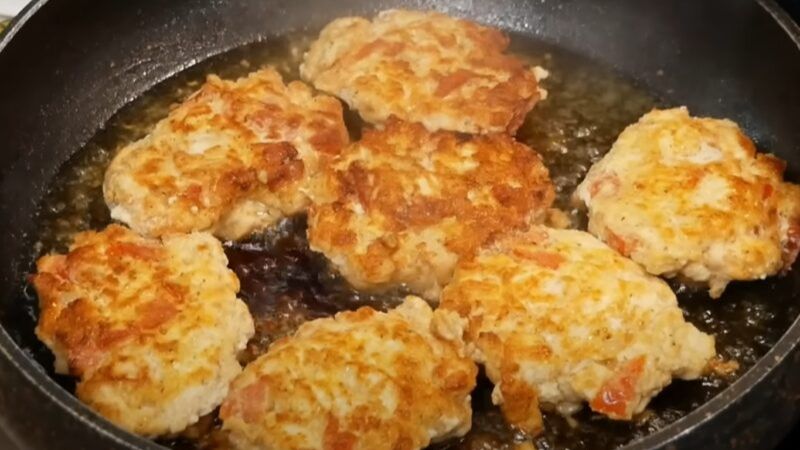 Рубані курячі котлети