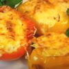 Фарширований репець половинками