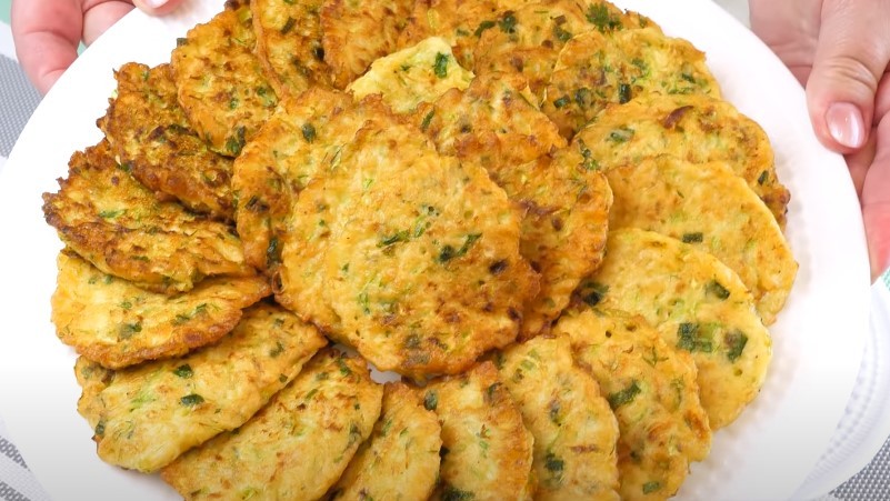 Кабачкові оладки