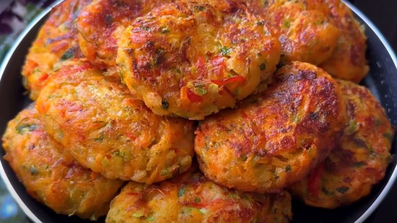 Котлети з картоплі та кабачка
