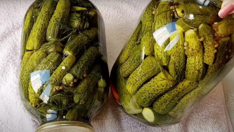 Мариновані огірки