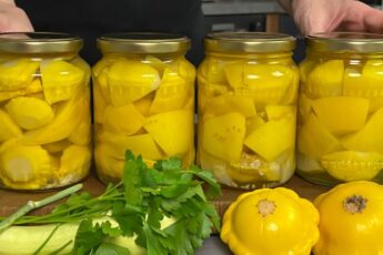 Мариновані патисони по-фінськи на зиму