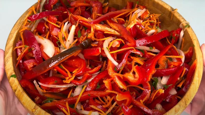 Болгарський перець по-корейськи