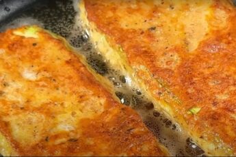 Кабачки, обсмажені в клярі