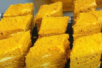 Лінивий Медовик без розкачування коржів