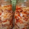 Маринована капуста з овочами