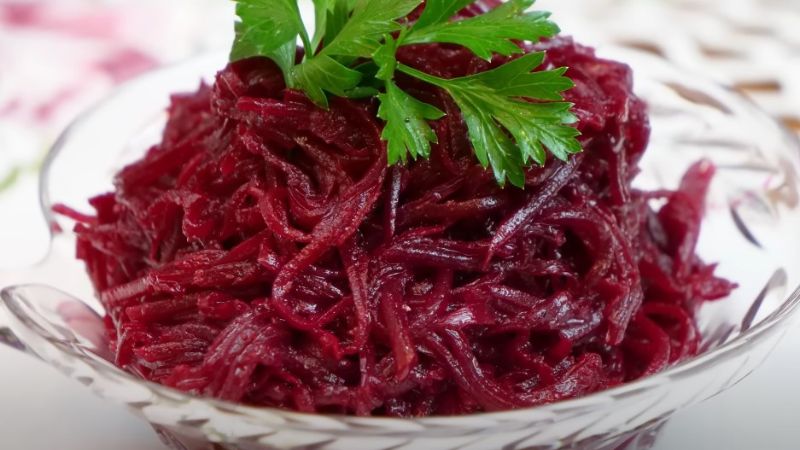 Рецепт салату з буряка