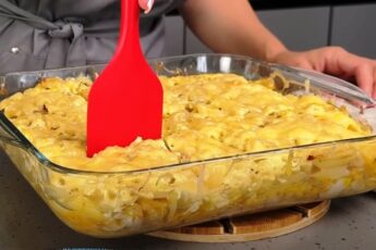 Запіканка з куркою та картоплею