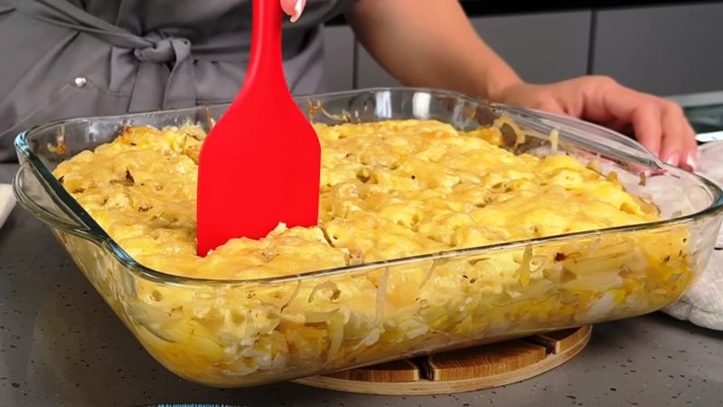Запіканка з куркою та картоплею