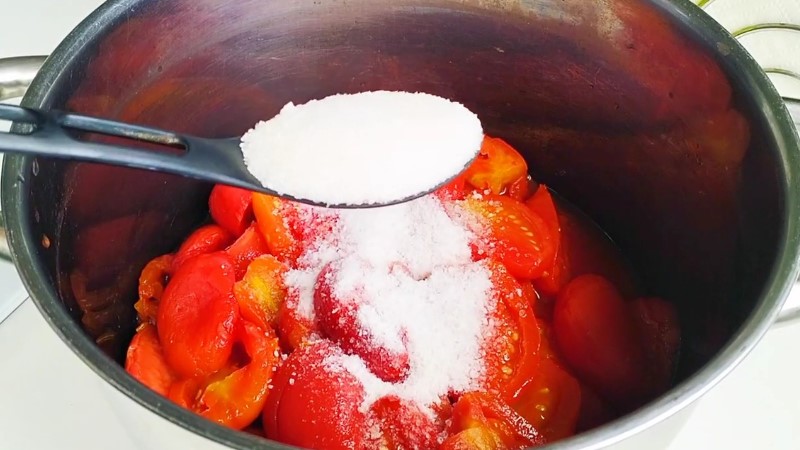 Рецепт перцю з помідорами на зиму