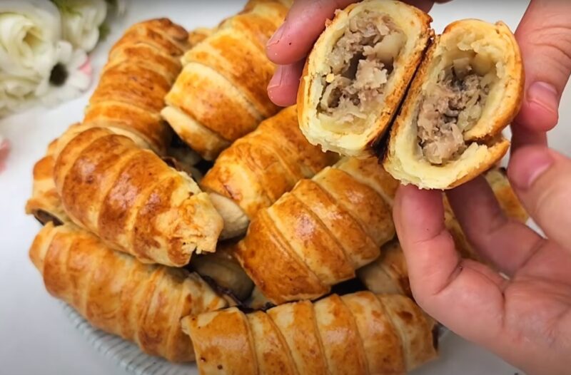 М'ясні рогалики