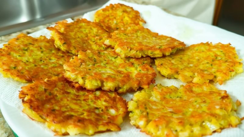Капустяні котлети на сковороді