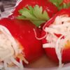 Маринований перець з капустою та морквою
