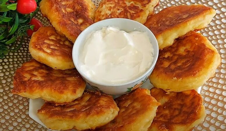 Оладки з сиром