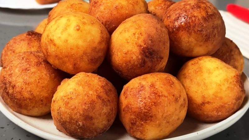 Приготування сирних кульок