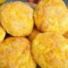 Сирні булочки з яблуком без дріжджів