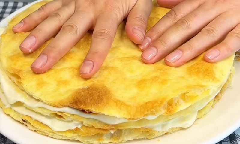 Найкращий рецепт "Наполеона". На воді, без вершків - на смак, як пломбір