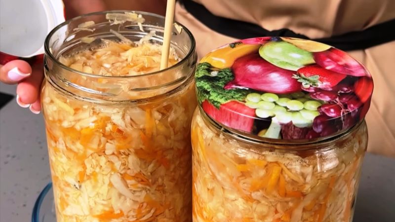 Приготування квашеної капусти