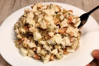 Приготування салату Машеровський