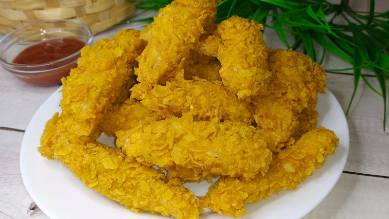 Рецепт дуже смачних курячих стрипсів