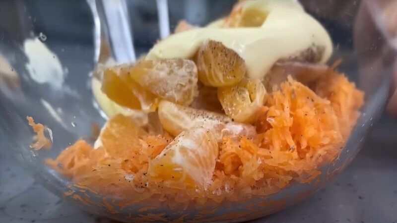 Салат з мандаринами