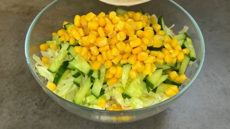 Ніякого майонезу. Самий хрумкий і соковитий салат