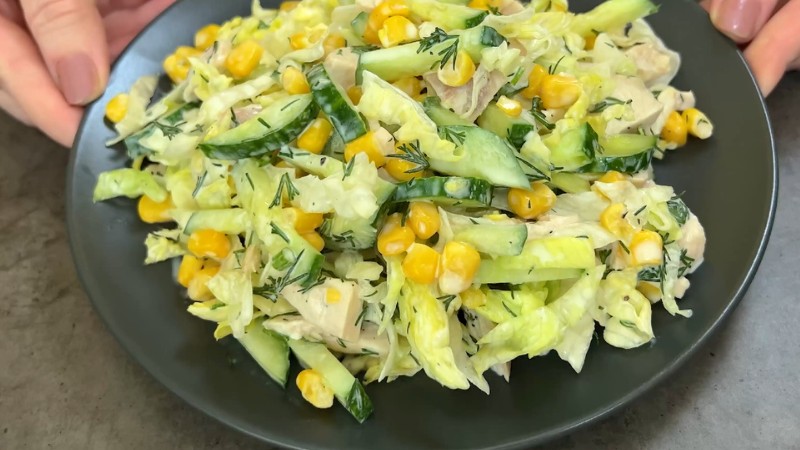 Самий хрумкий і соковитий салат