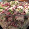 Салат із квасолею, сиром і маринованими огірками