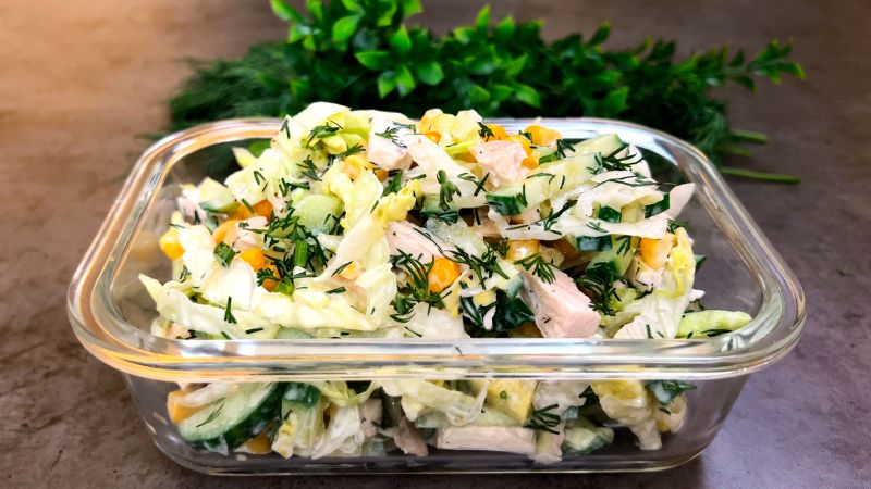 Самий хрумкий і соковитий салат