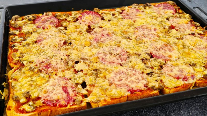 Швидка та дуже смачна піца без тіста