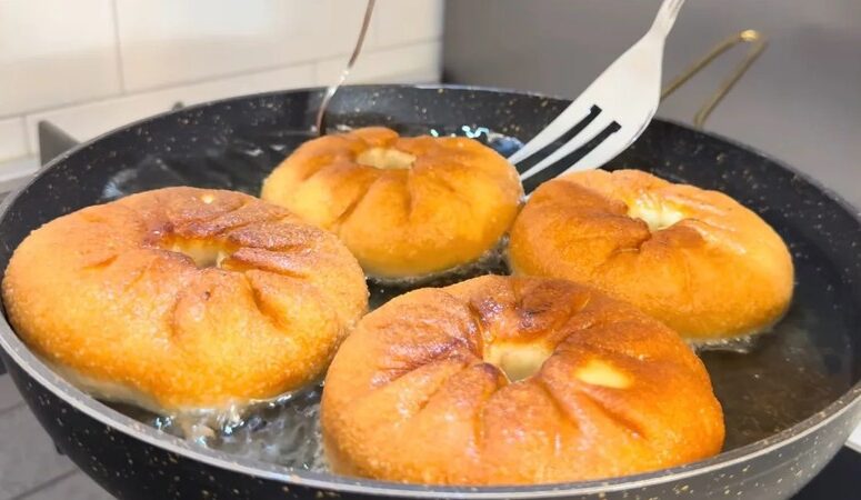 Домашні біляші з м’ясом